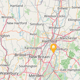 Motel 6 Hartford - Wethersfield on the map